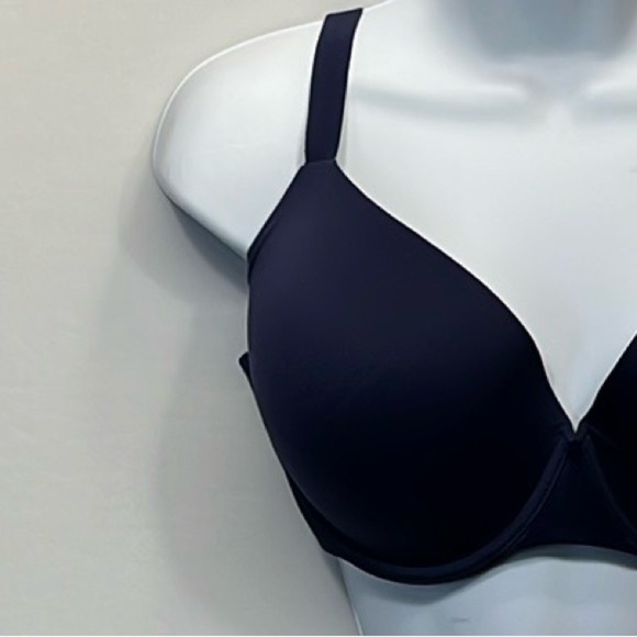 Soma Enbliss Full Coverage Bra Back Closure  Underwire 36DDD Navy 36F - Picture 3 of 7